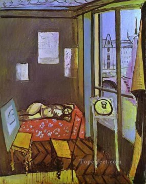 アンリ・マティス Painting - サンミッシェルのスタジオ・キー 1916 年抽象フォービズム アンリ・マティス